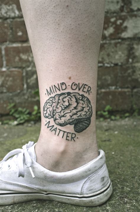 Mind over matter is magic tattoo